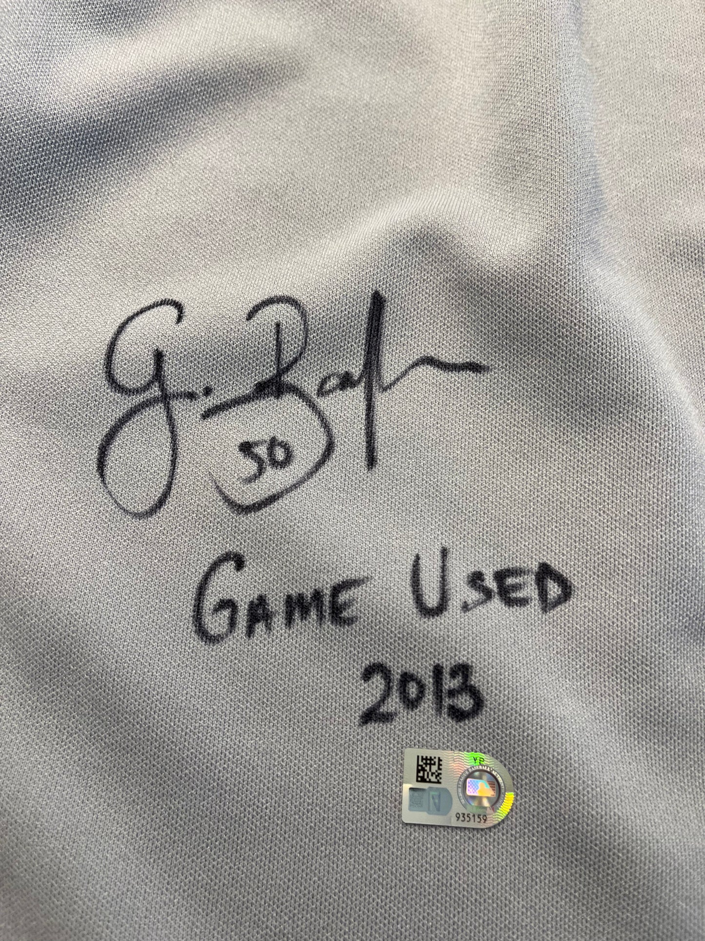 Grant Balfour Autographed A's Pants - Player's Closet Project