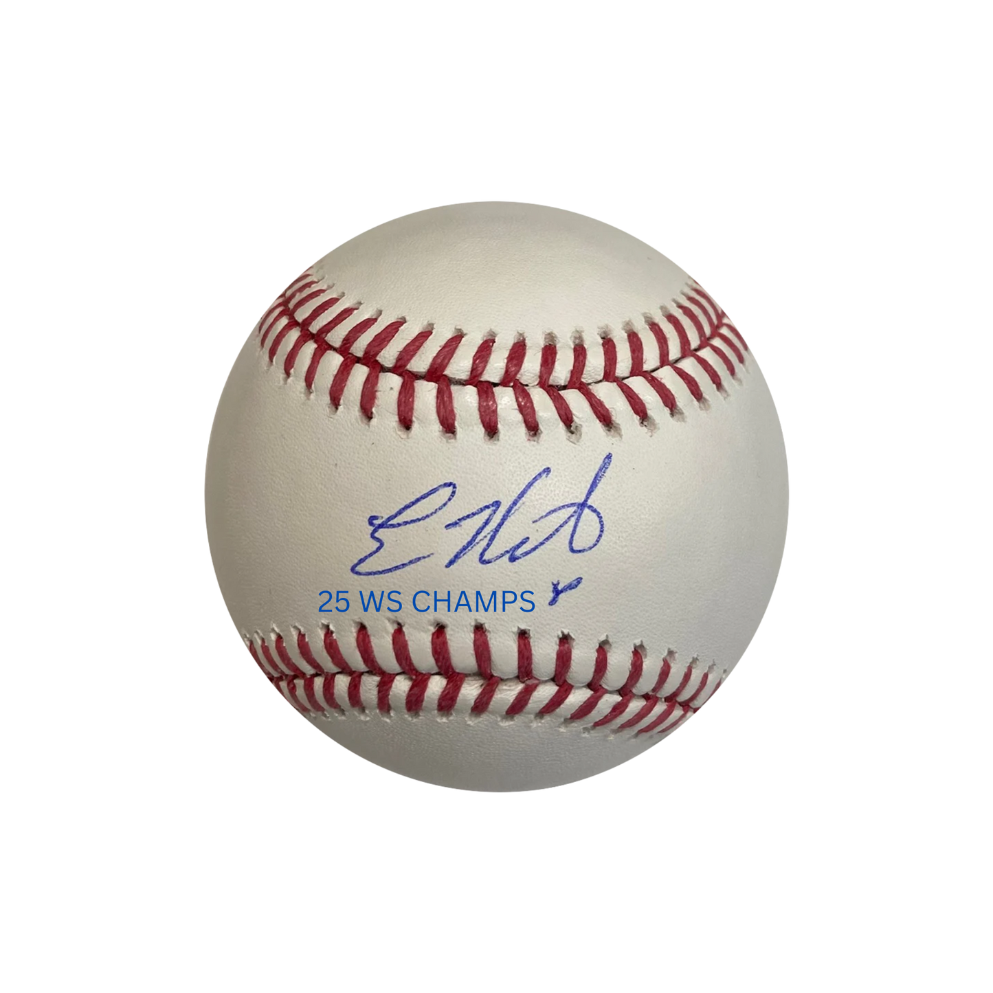Kiké Hernandez Autographed "25 WS CHAMPS" Baseball - (PRESALE)