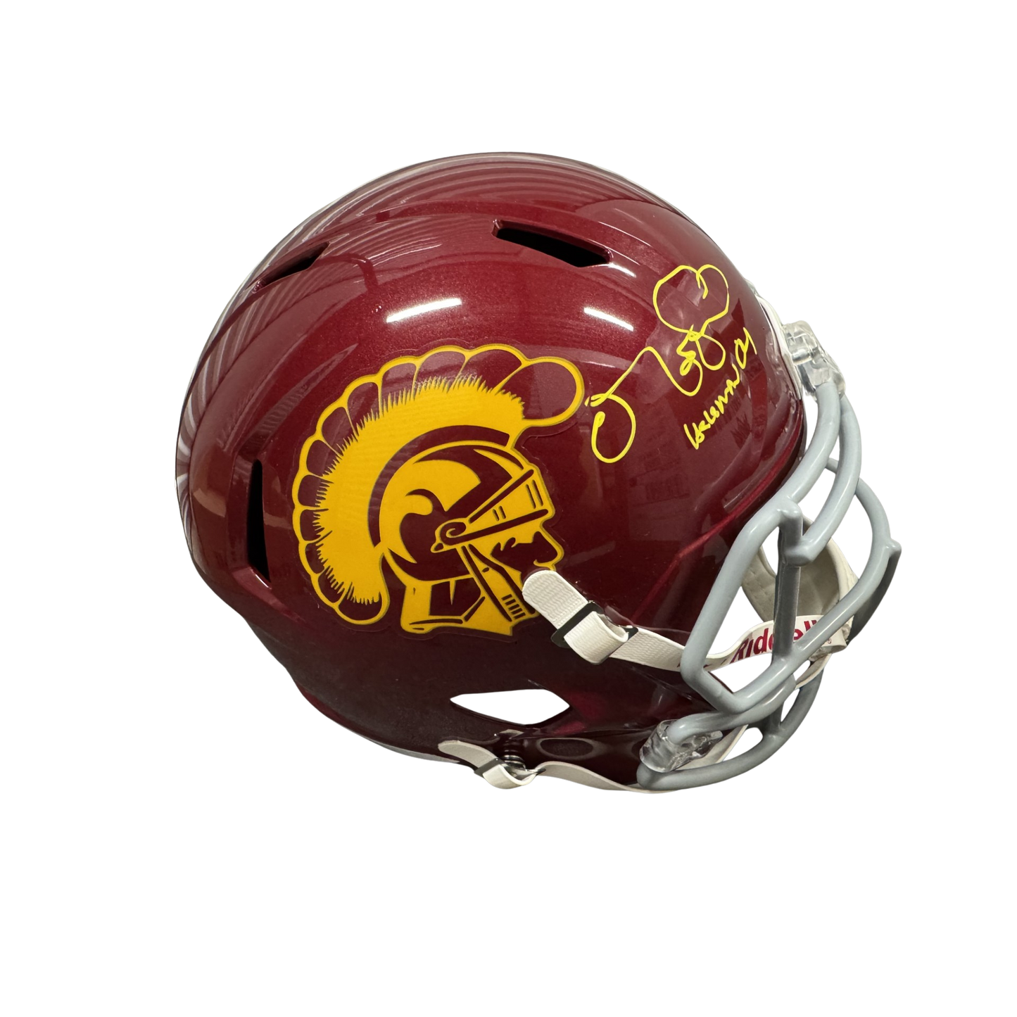 Matt Leinart Autographed "Heisman 04" USC Replica Football Helmet