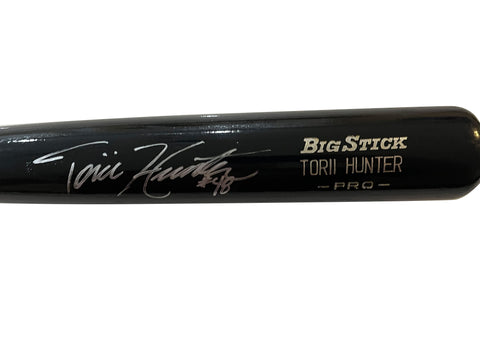 Torii Hunter Autographed Bat - Player's Closet Project