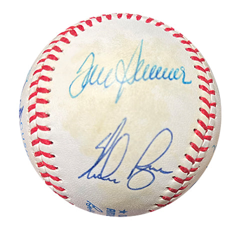 Warren Spahn, Gaylord Perry, Steve Carlton, Don Sutton, Nolan Ryan, Tom Seaver, Early Winn, and Phil Niekro Autographed Baseball - Player's Closet Project