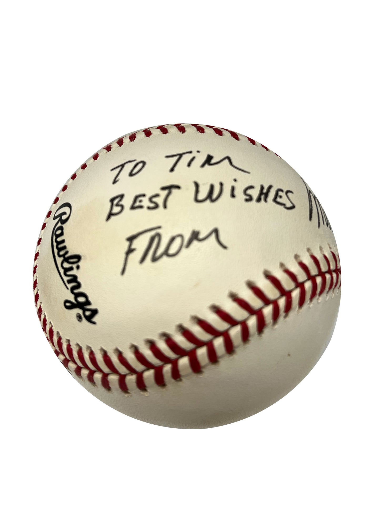 Manny Mota Autographed Baseball - Player's Closet Project