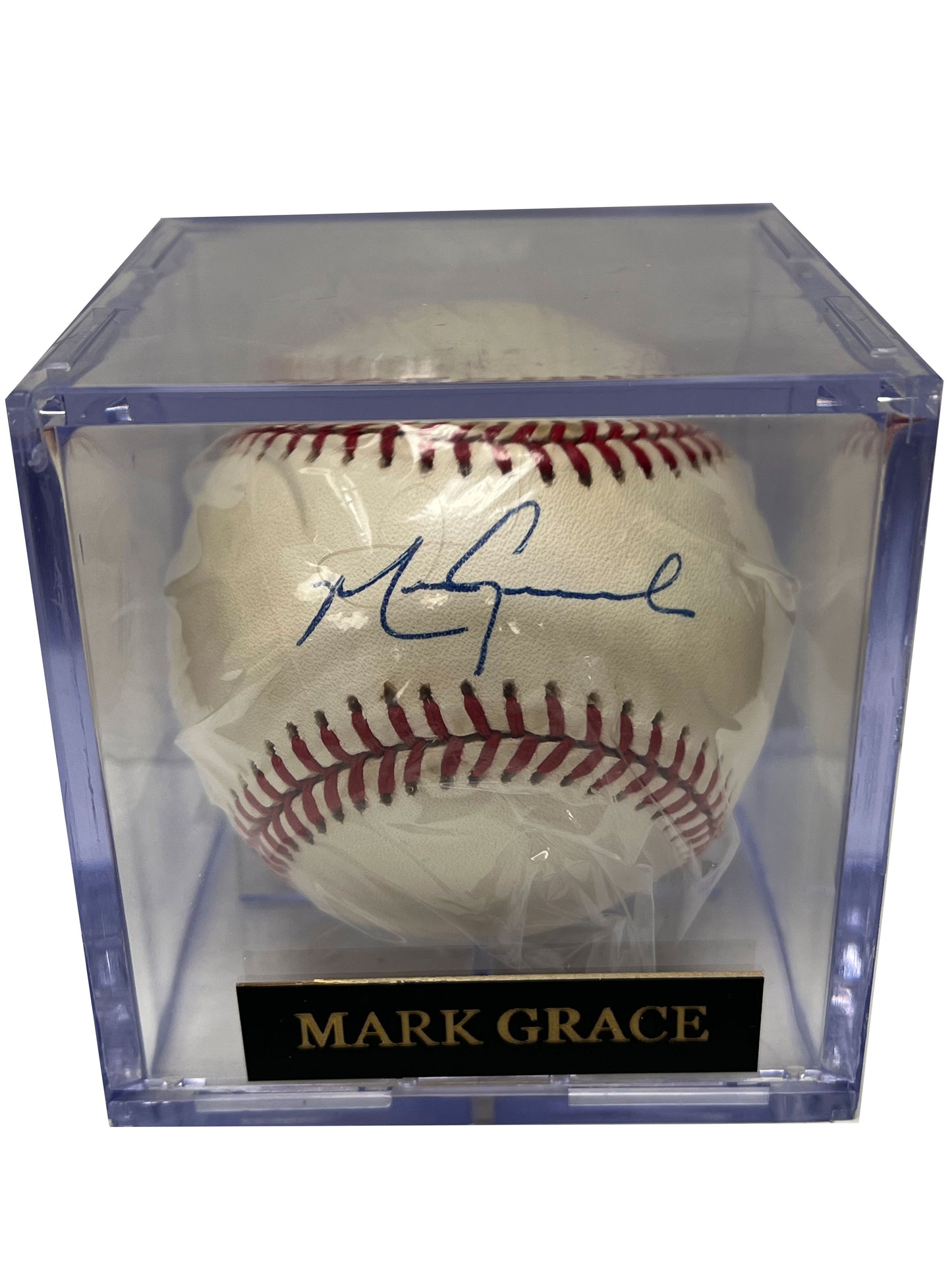 Mark Grace Autographed Baseball - Player's Closet Project