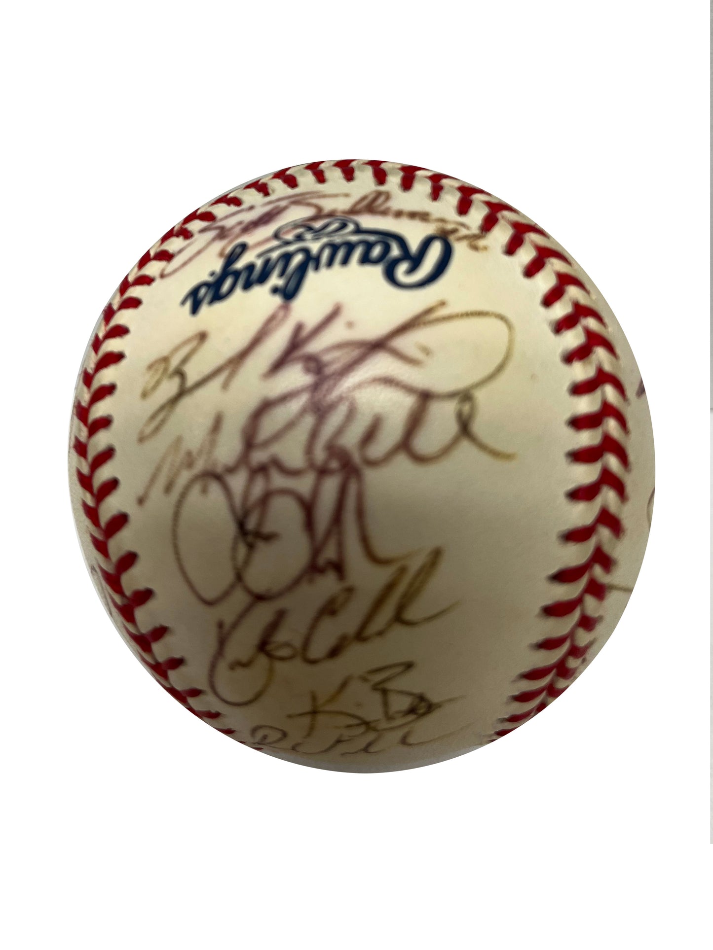 2000 Cincinnati Reds Team Signed Baseball - Player's Closet Project