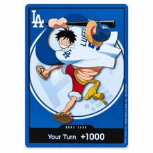 2026 LA Dodgers x One Piece Monkey D Luffy Promo Card