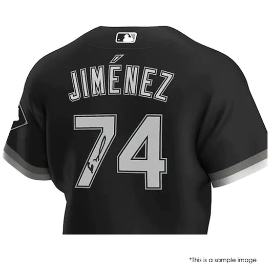 Eloy Jimenez Autographed Black Chicago White Sox Authentic Jersey