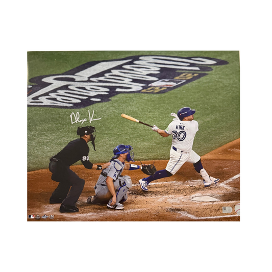 Alejandro Kirk Toronto Blue Jays Autographed Batting 16x20 Photo
