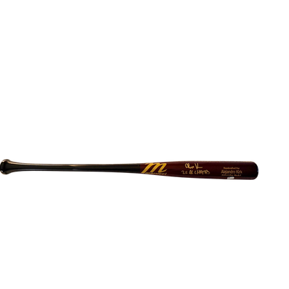 Alejandro Kirk Autographed "25 AL CHAMPS" Cherry Marucci Game Model Bat