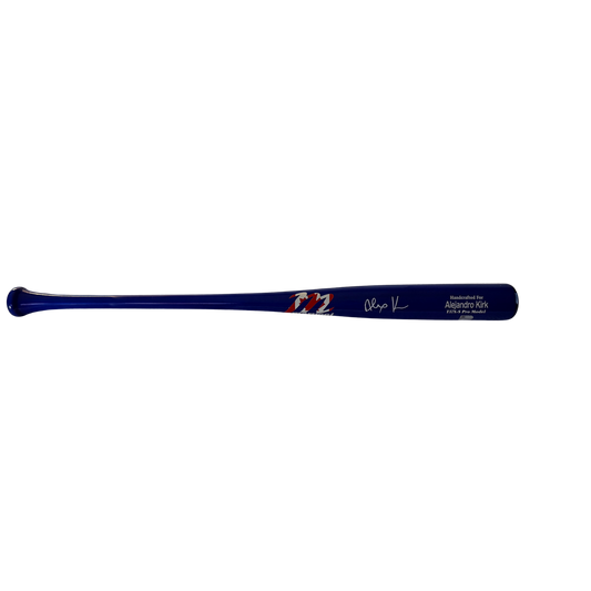 Alejandro Kirk Toronto Blue Jays Autographed Game Model Canada Bat