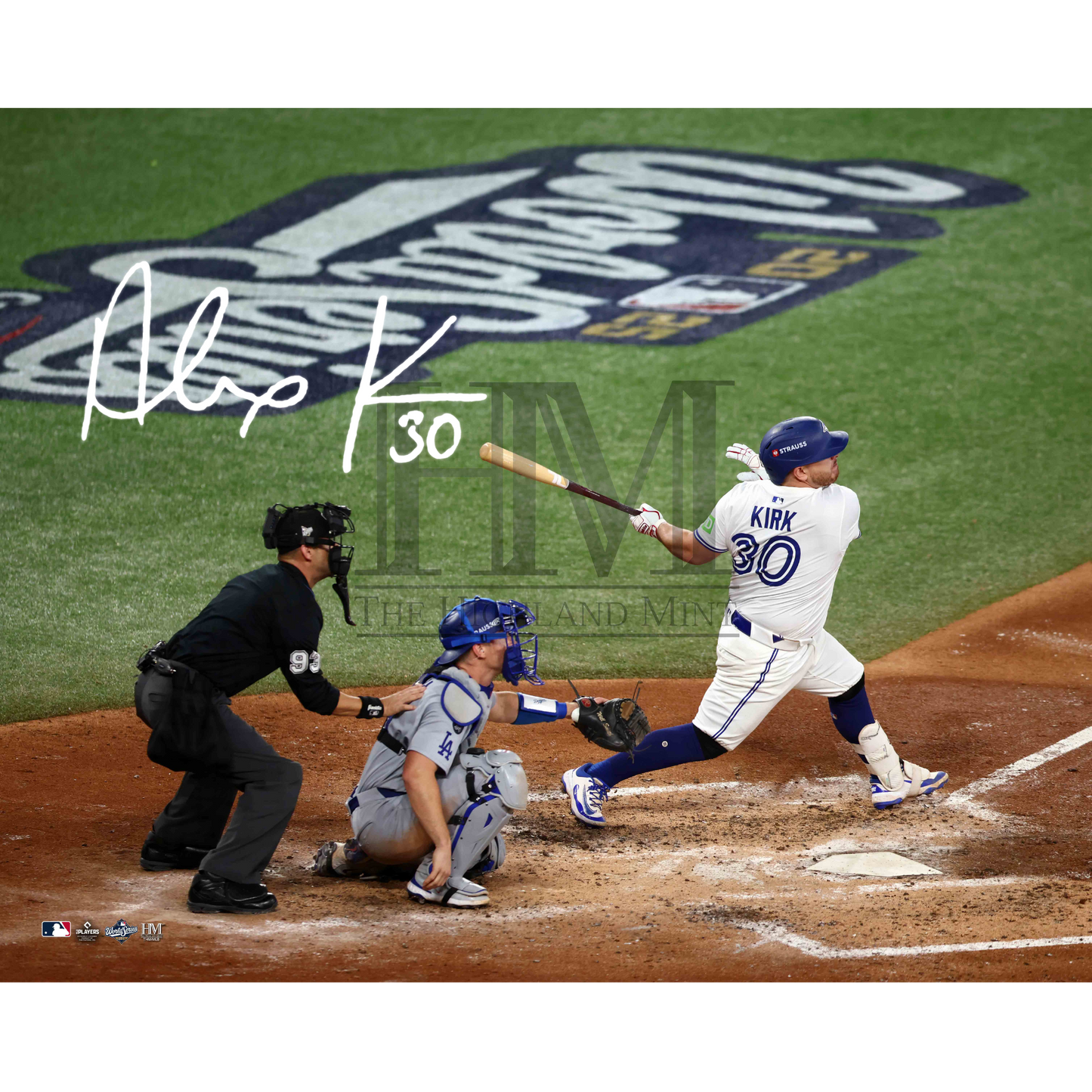 Alejandro Kirk Toronto Blue Jays Autographed Batting 16x20 Photo - (PRESALE)