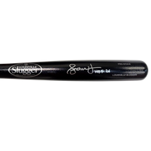Andruw Jones Autographed "HOF 26" Black Louisville Slugger Bat