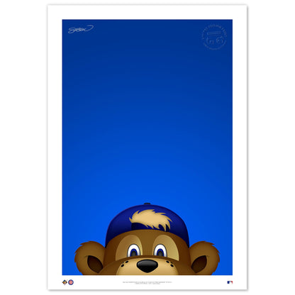 Minimalist Clark The Cub Art Print