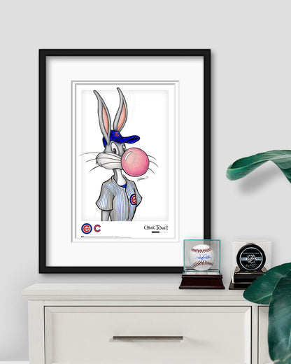 Bubblegum Bugs x MLB Cubs Art Print