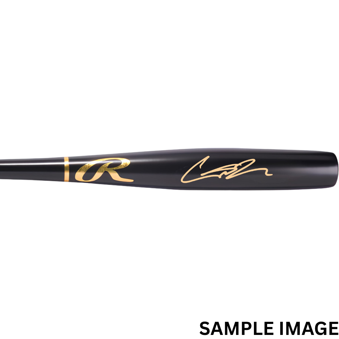 Carter Jensen Autographed Rawlings Game Model Bat - (PRESALE)