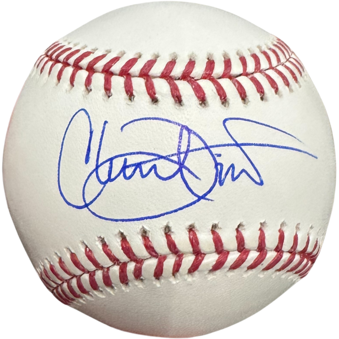 Chuck Finley Autographed Baseball