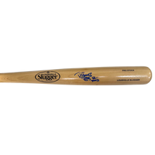 Darryl Strawberry Autographed "83 NL ROY" Blonde Louisville Slugger Bat
