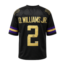 Demond Williams Jr Autographed Black Custom Jersey
