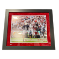 Framed Omar Cooper Jr. Autographed "The Catch 11/8/25 IU 27 PSU24" 16x20 Photo