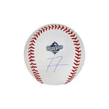 Freddie Freeman Los Angeles Dodgers Autographed 2025 World Series Logo Baseball - (PRESALE)