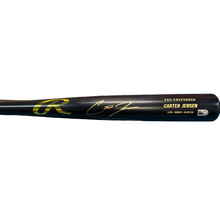 Carter Jensen Autographed Black Rawlings Game Model Bat