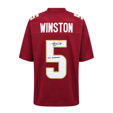 Jameis Winston Autographed "Heisman 2013" Maroon Custom Jersey