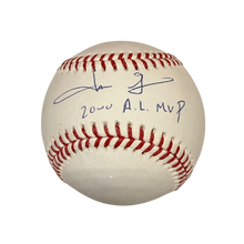 Jason Giambi Autographed "2000 AL MVP" Baseball