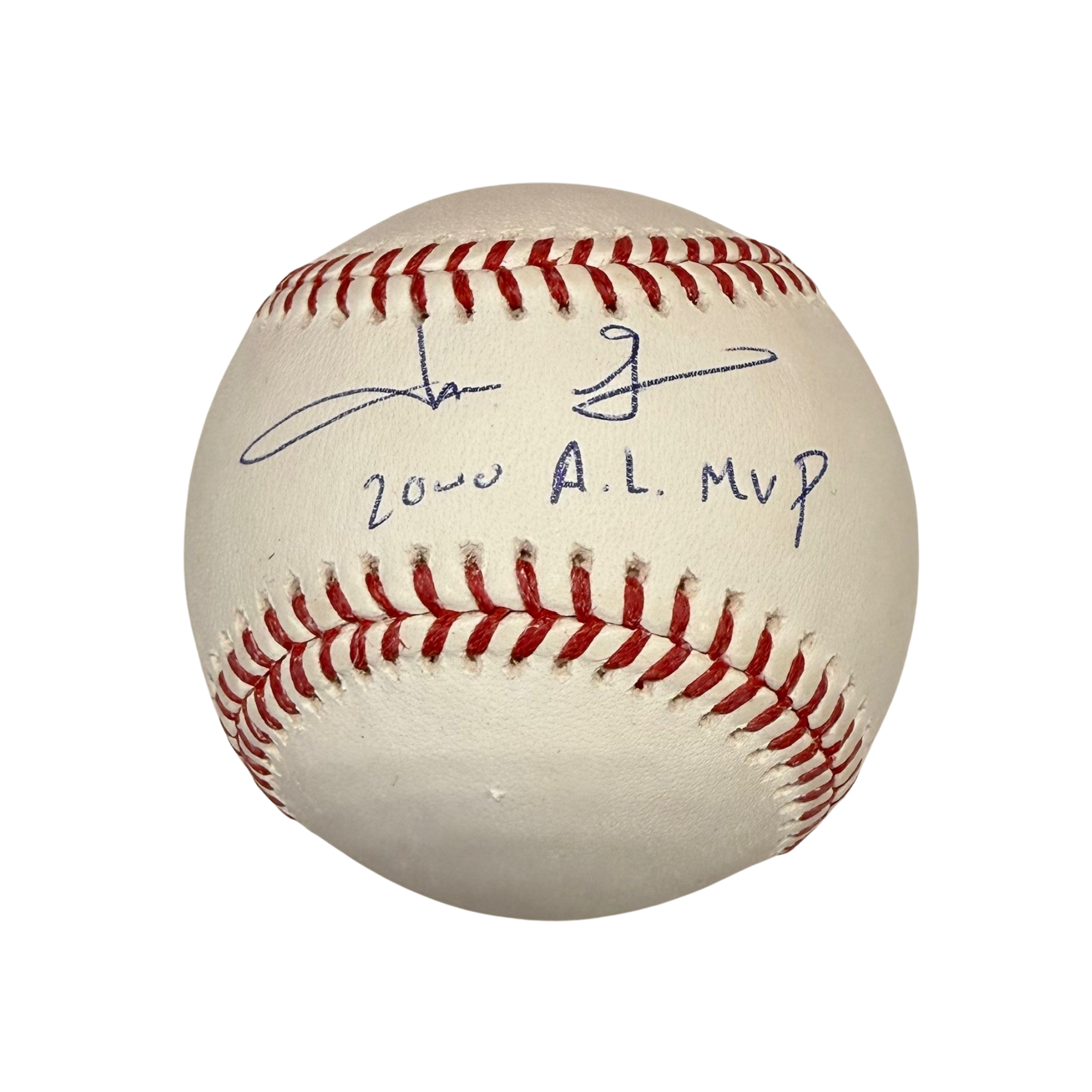 Jason Giambi Autographed "2000 AL MVP" Baseball