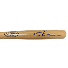 Jason Giambi Autographed "2000 AL MVP" Blonde Louisville Slugger Bat
