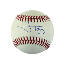Jonah Tong Autographed Baseball