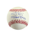 Jonah Tong Autographed "MLB Debut 8/29/25" Baseball