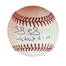 Jose Soriano Autographed "MLB Debut 6-3-23" Baseball