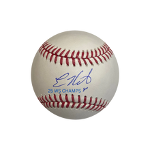 Kiké Hernandez Autographed "25 WS CHAMPS" Baseball - (PRESALE)