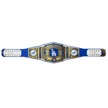 Kike Hernandez Autographed "3x WS Champ" Los Angeles Dodgers WWE Wrestling Belt