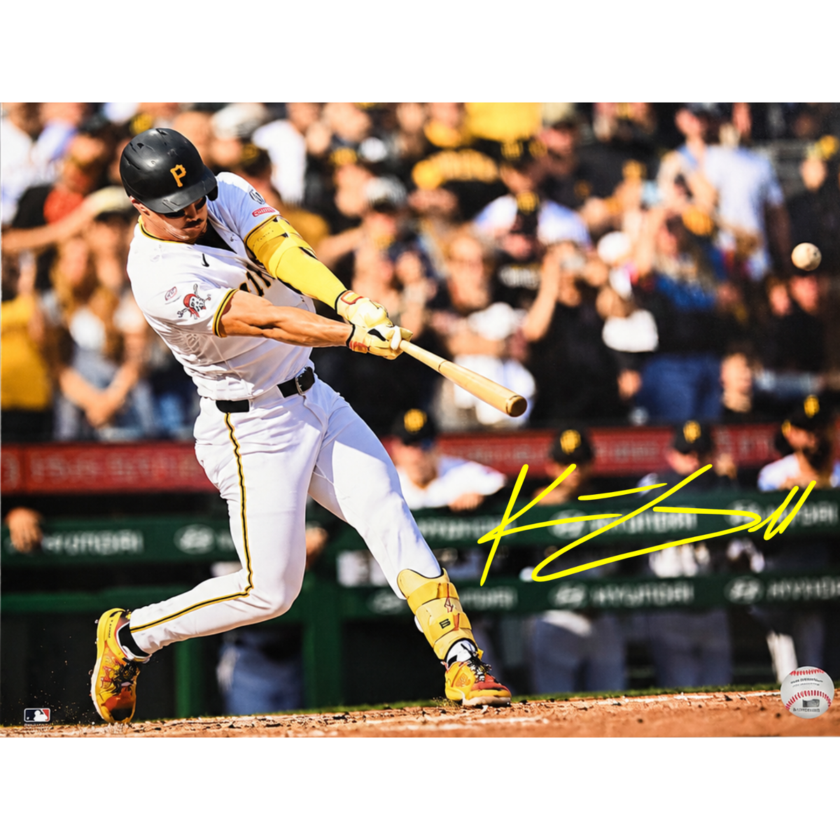 Konnor Griffin Autographed 16x20 Photo - Batting