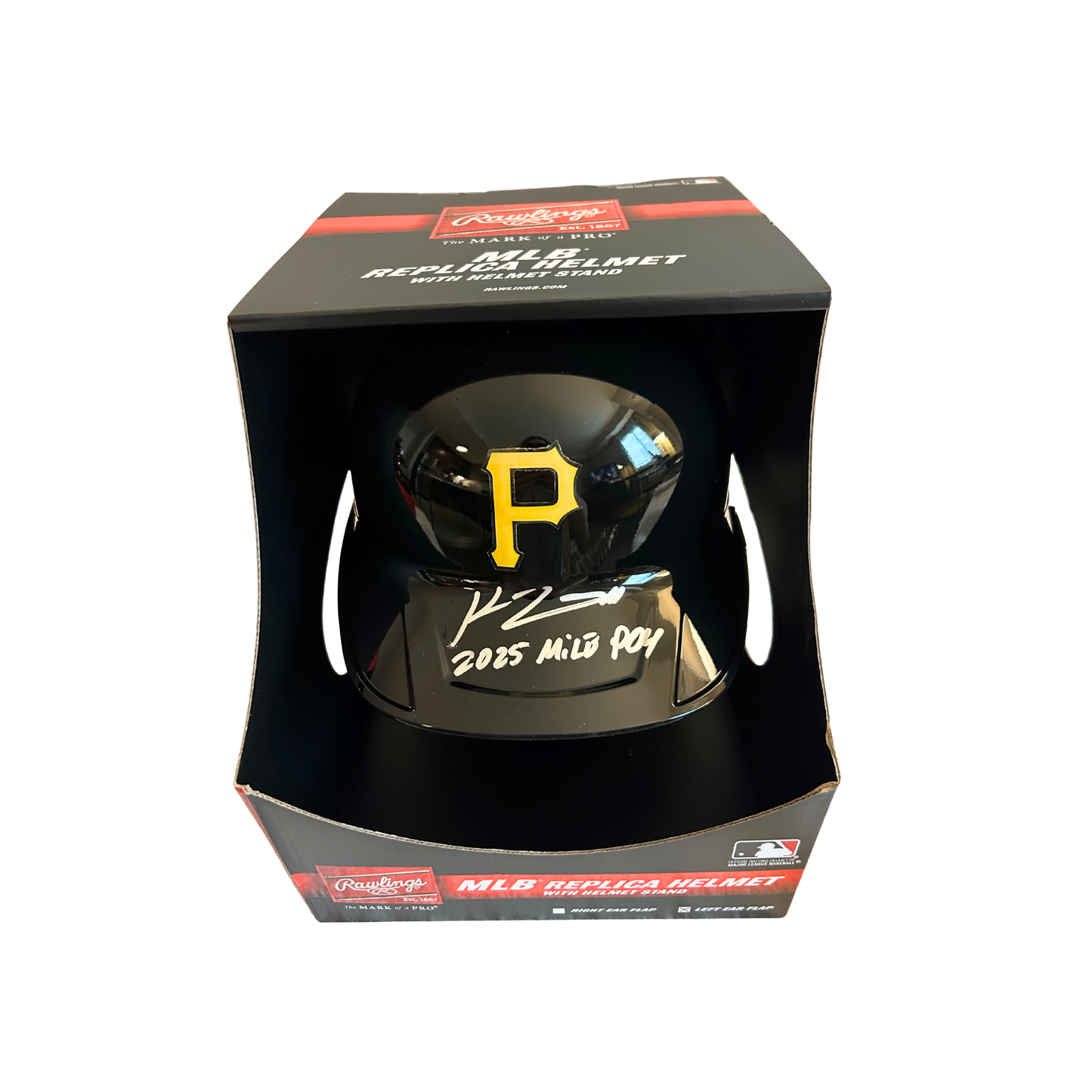 Konnor Griffin Autographed "2025 MiLB POY" Pittsburgh Pirates Batting Helmet