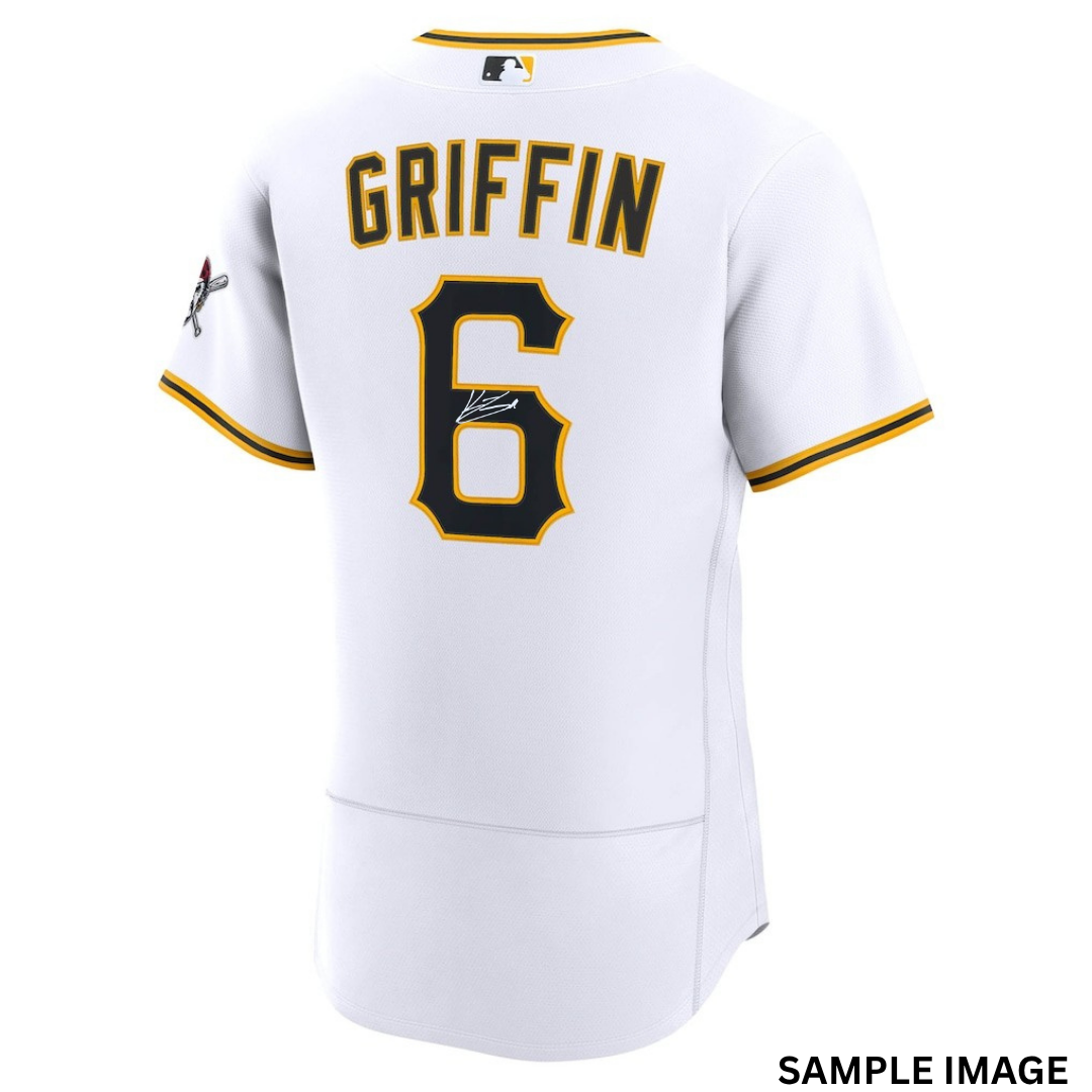 Konnor Griffin Autographed Pittsburgh Pirates Authentic Jersey - (PRESALE)