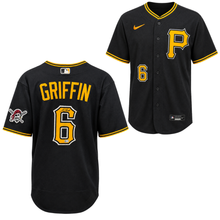Konnor Griffin Autographed Pittsburgh Pirates Black Authentic Jersey