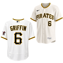 Konnor Griffin Autographed "MLB Debut 4/3/26" Pittsburgh Pirates White Authentic Jersey