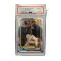 Leo De Vries Autographed 2024 1st Bowman Chrome Rookie Card PSA Graded EX 5 AUTO 7