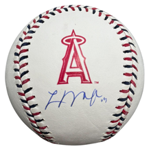 Logan O'Hoppe Autographed Los Angeles Angels Logo Baseball