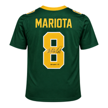 Marcus Mariota Autographed "Heisman 14" Green Custom Jersey