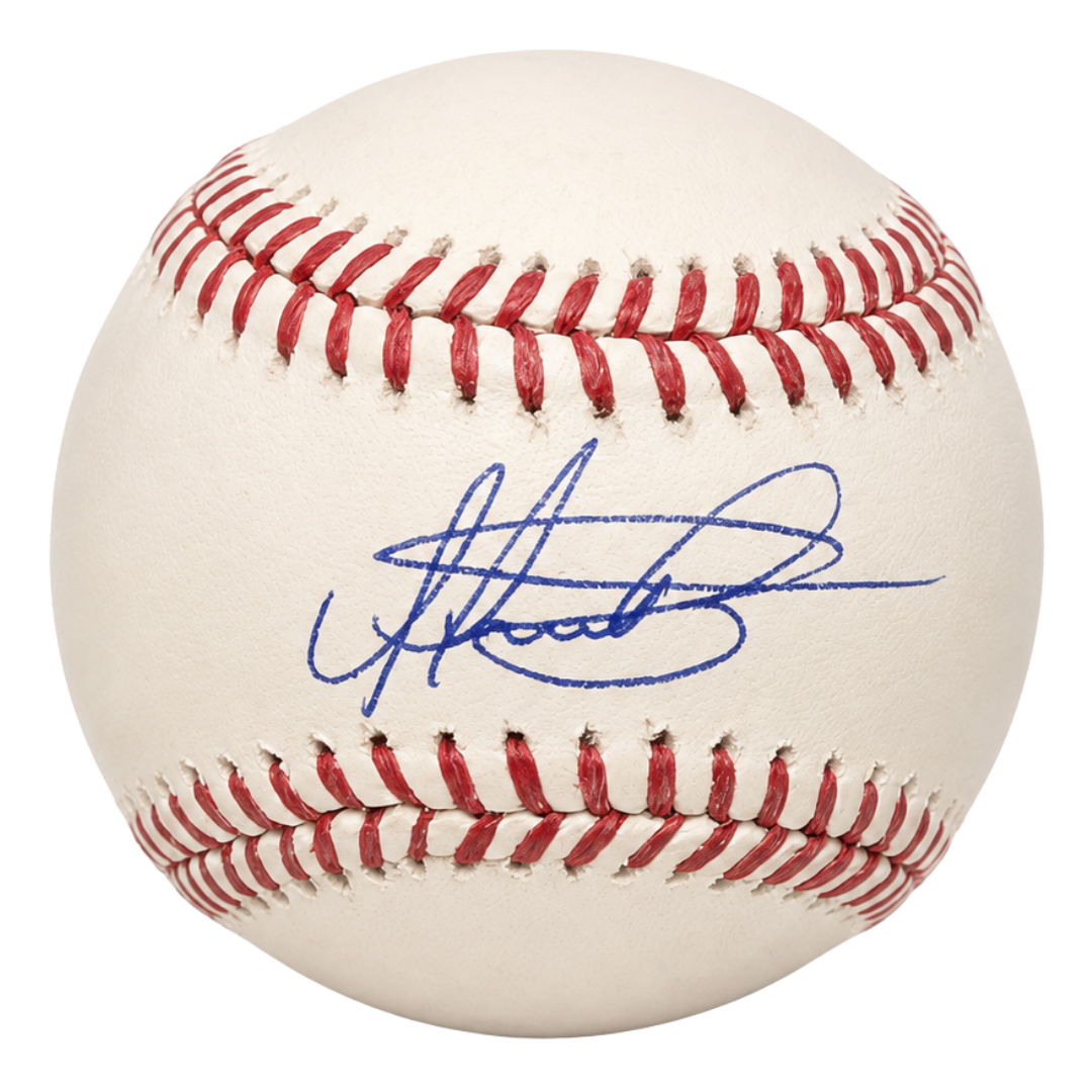 Osleivis Basabe Autographed Baseball