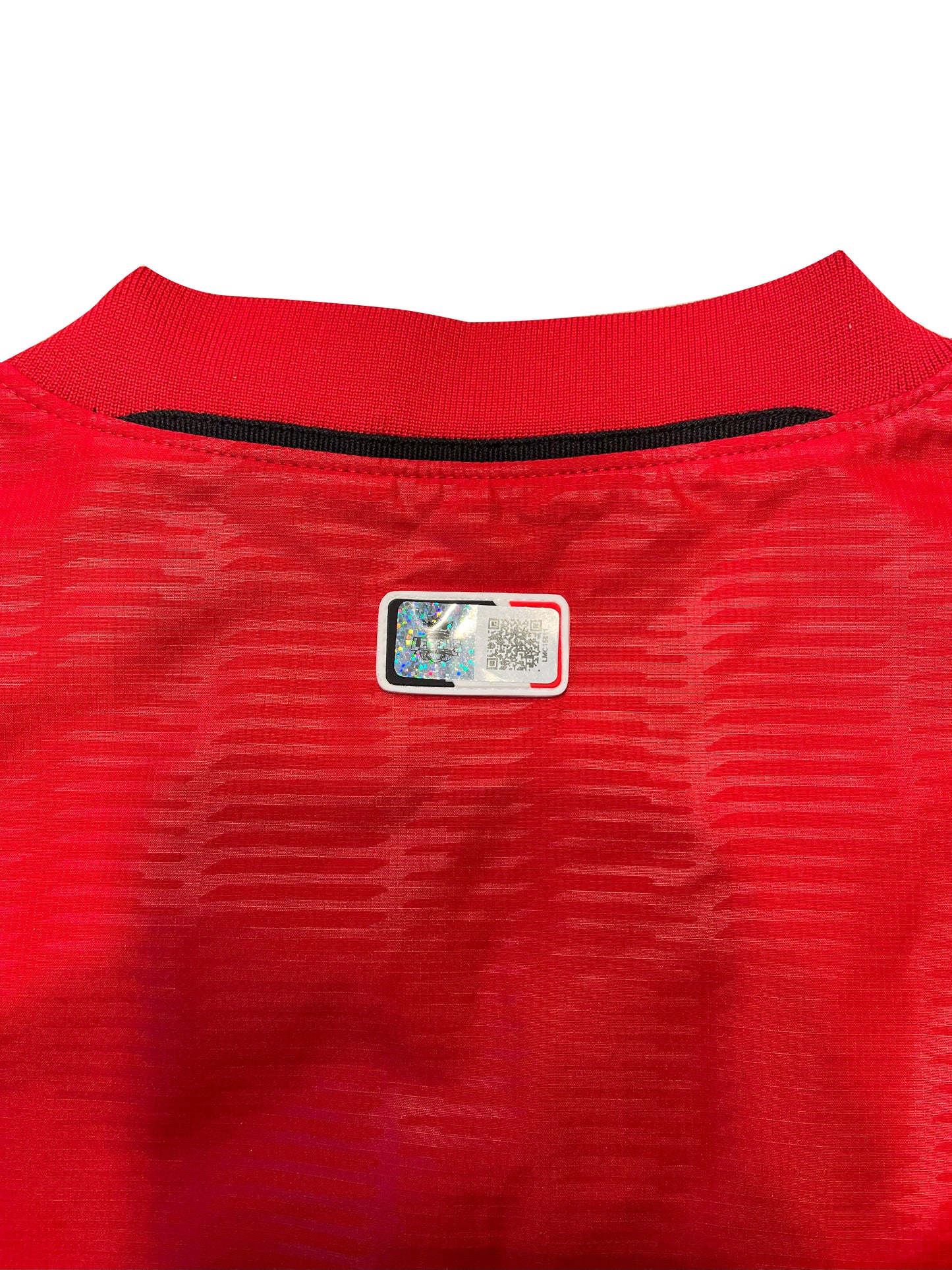 Bronson Arroyo Autographed Authentic Warm Up Shirt - Player's Closet Project