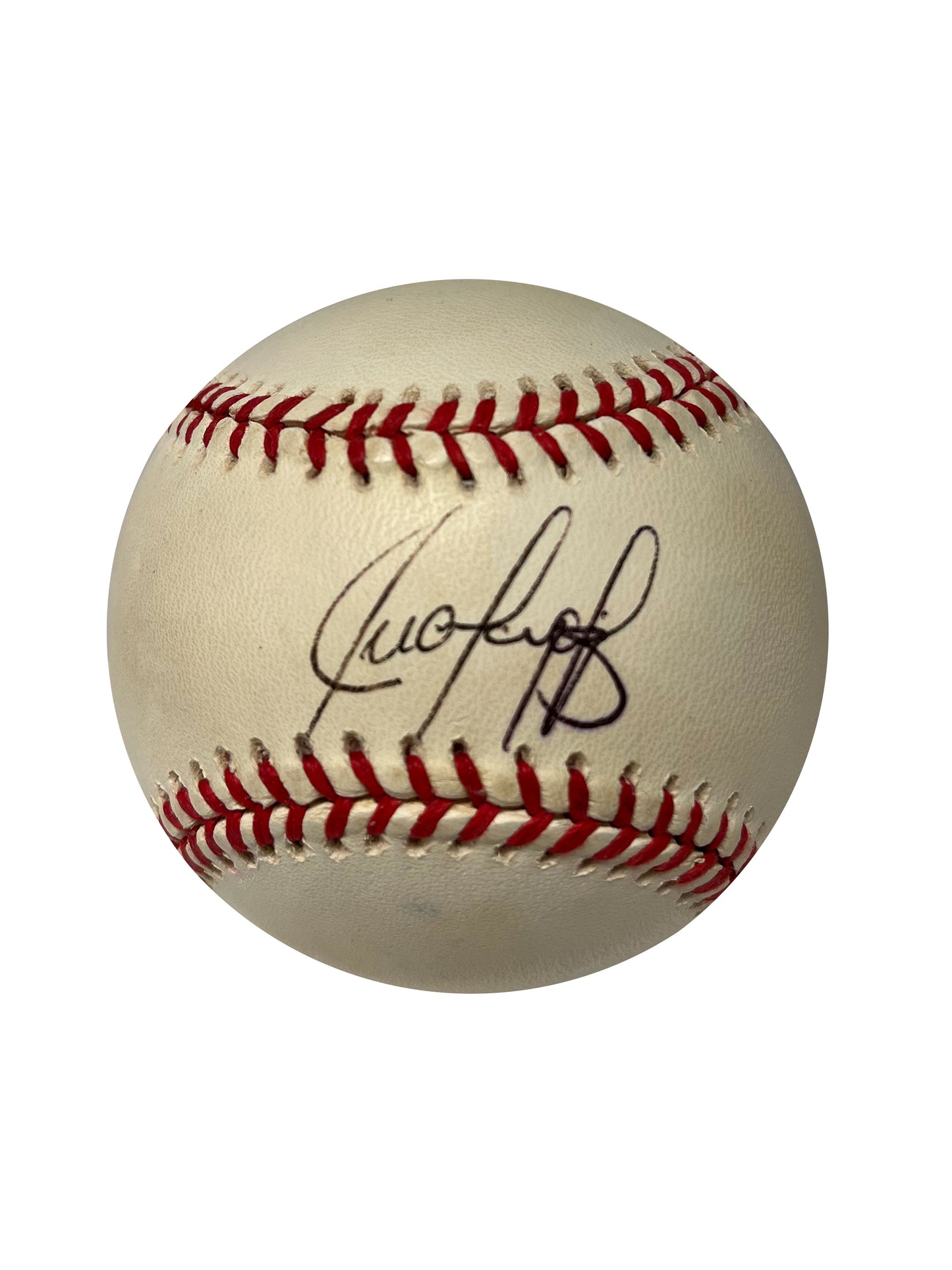 Juan Rodriguez Autographed Baseball - Player's Closet Project