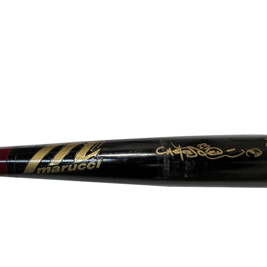 Carlos Pena Autographed Game Used Marucci Bat - Player's Closet Project