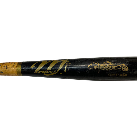 Carlos Pena Autographed Game Used Bat - Player's Closet Project
