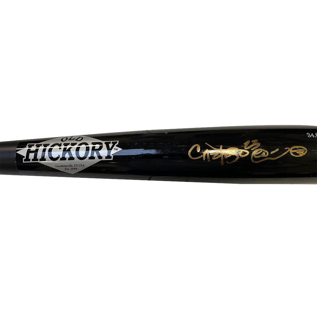 Carlos Pena Autographed Game Used Old Hickory Bat - Player's Closet Project