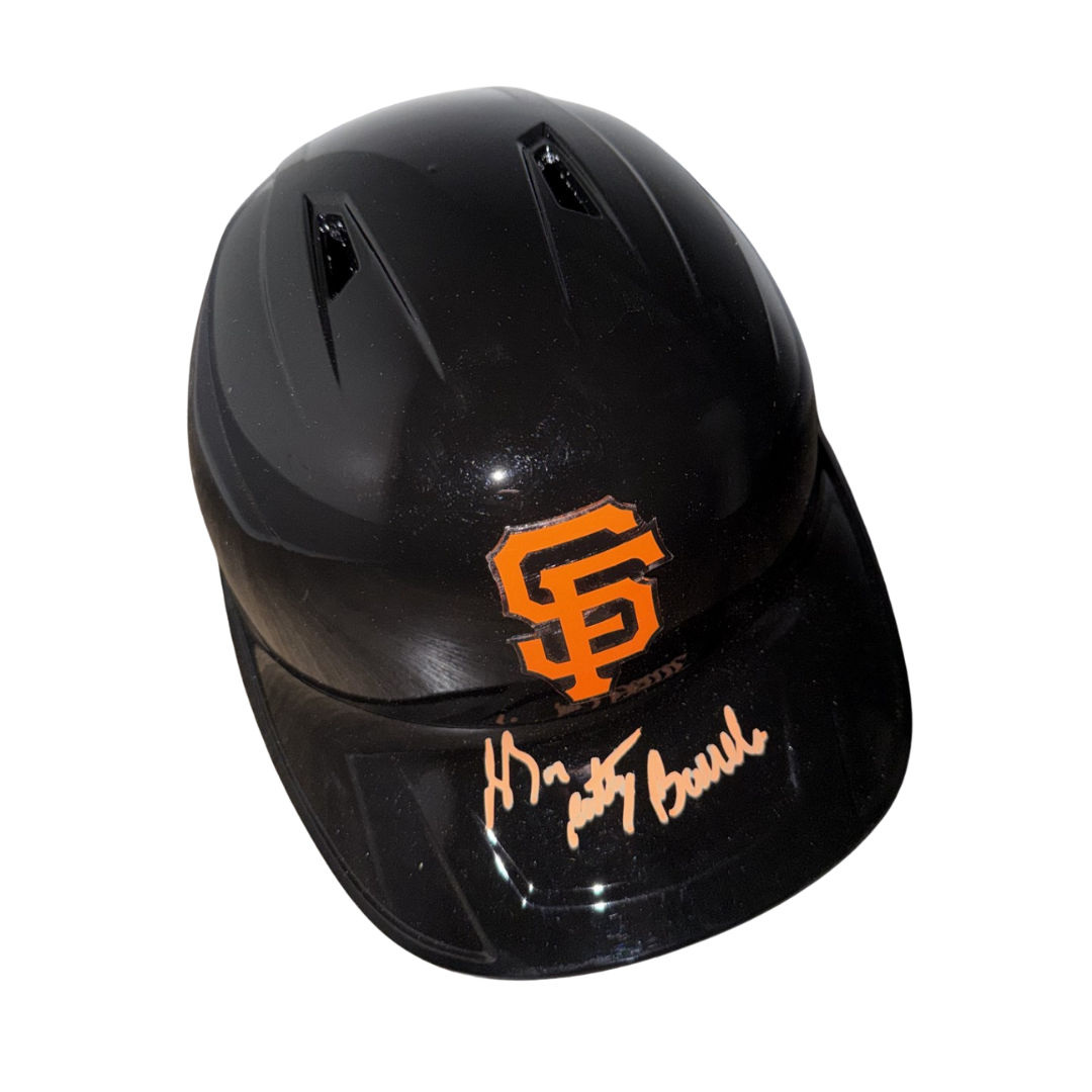 Patrick Bailey Autographed "Patty Barrels" San Francisco Giants Batting Helmet