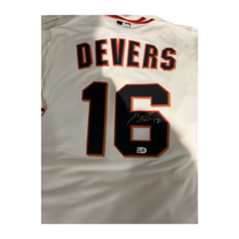 Rafael Devers Autographed Cream San Francisco Giants Replica Jersey