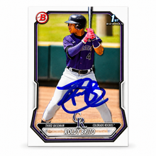 Roldy Brito Autographed 1st Bowman Baseball Card